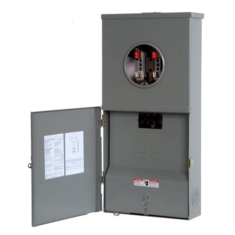 electric meter box with disconnect|200a meter base with disconnect.